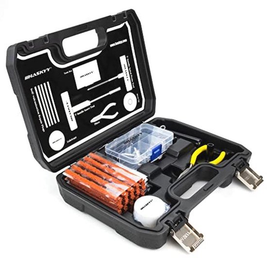 Professionele 60-delige Bandenreparatieset voor Auto, Vrachtwagen, Motorfiets en ATV — afbeelding 3