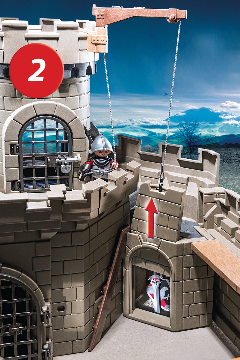 PLAYMOBIL Burcht van de orde van de Valkenridders - 6001