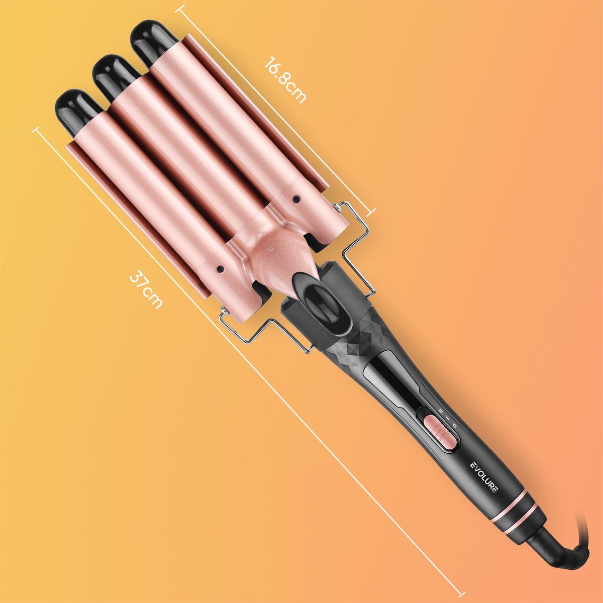 ForU 5-in-1 Krultang - Wafeltang - Waver - 5-delige - afbeelding 2