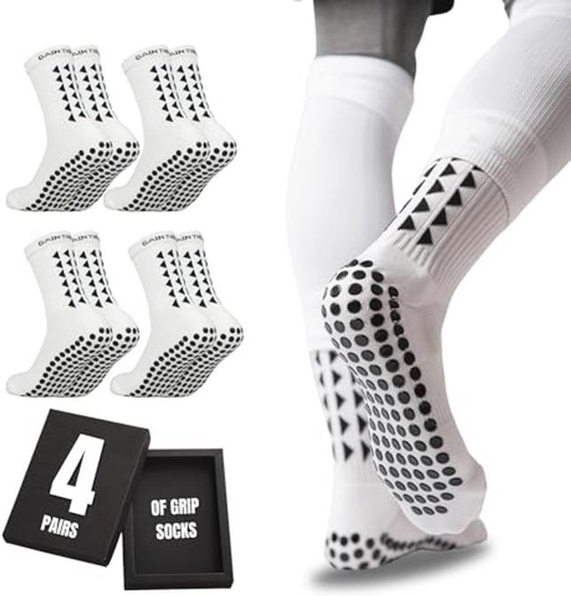 Antislip Voetbalsokken - Geavanceerde Grip Sokken voor Optimaal Comfort en Prestaties