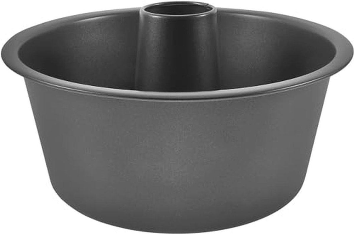 Ronde Biscuitvorm - Bakvorm van Staal - Anti-aanbak - Diameter 25 cm - Grijs