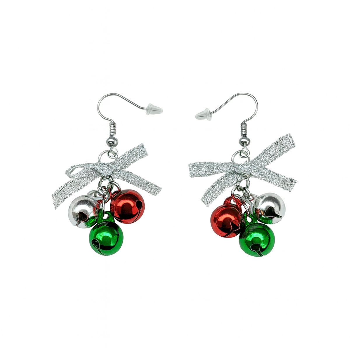 Zoëies® kerst oorbellen met rendier en hart