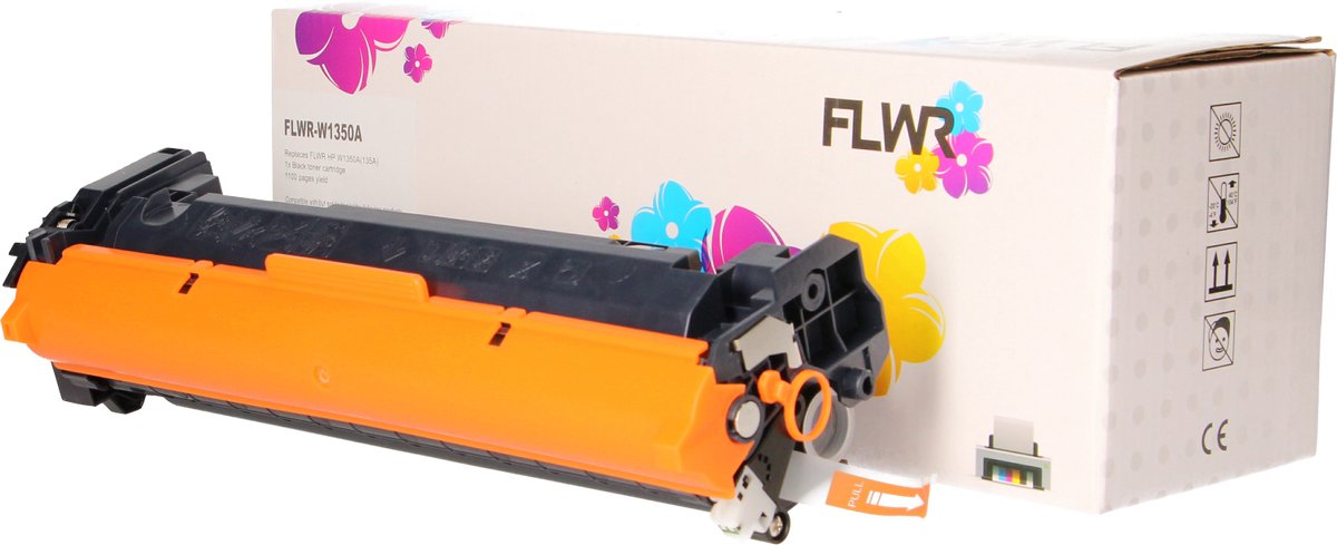 FLWR toner voor HP 135A Zwart - Premium Huismerk HP 135A inkt (Zwart - hoge capaciteit) o.a. geschikt voor HP LaserJet M209dw, HP LaserJet M234dw, HP LaserJet M234sdw, HP LaserJet M234sdn, HP LaserJet M233