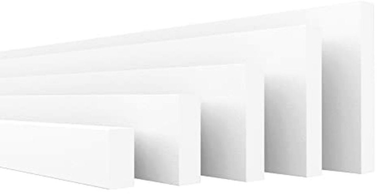 Platte Lijsten voor Wand- en Plafondafwerking - XPS Piepschuim Profielen