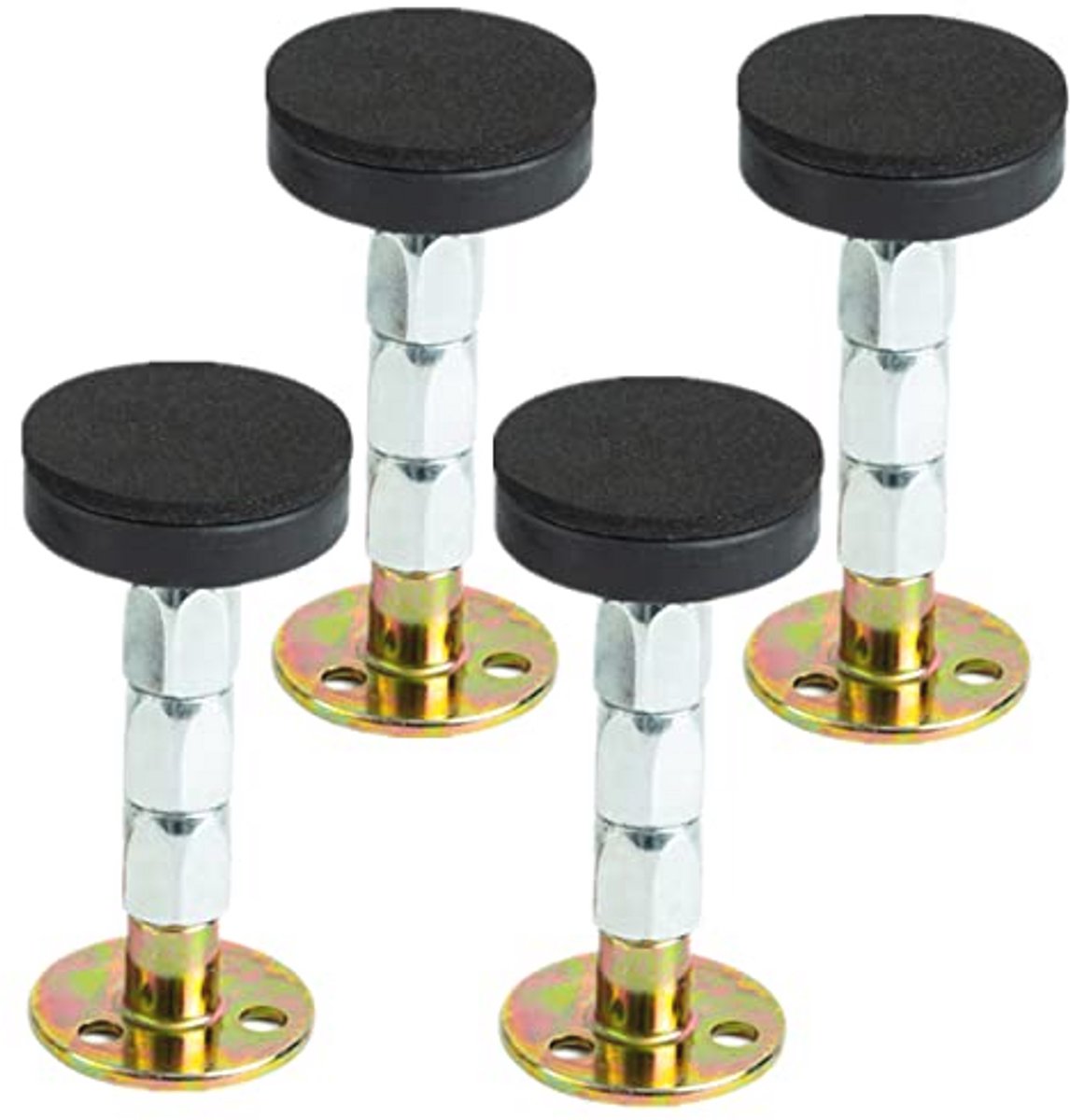 Verstelbaar Bedframe Stabilisatiepakket - 4-pak voor Schudschade Preventie