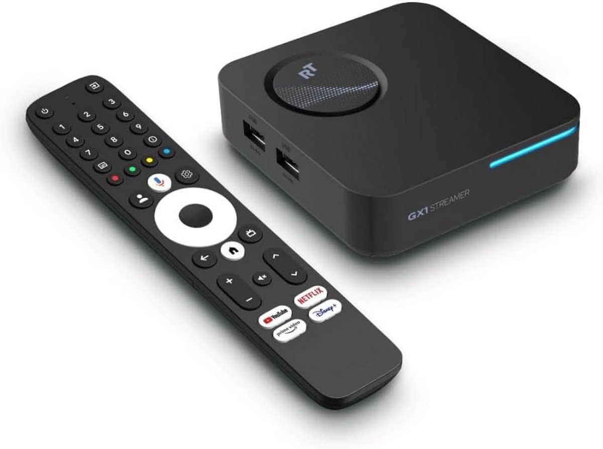 Android TV Box 4GB RAM 32GB Opslag - 4K Streaming HDMI 2.1 Dolby Vision Wi-Fi 5