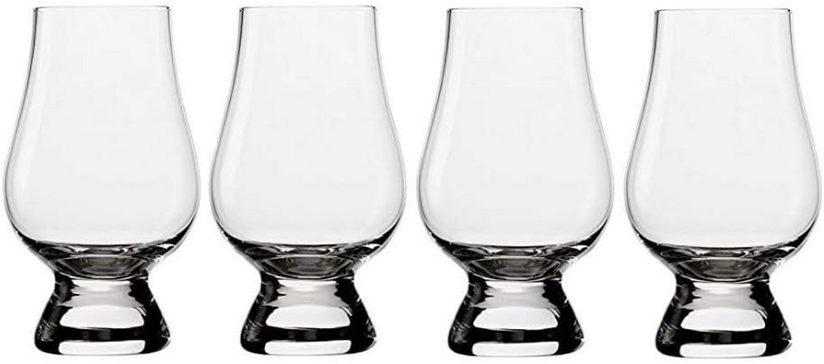 Whiskyglazen Set van 4 Kristalglas 190 ml - Vaatwasmachinebestendig