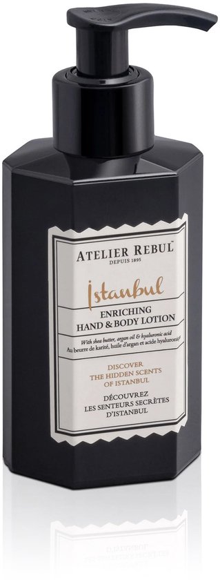 Atelier Rebul Istanbul - Lotion Mains & Corps (100ml) - Naturelle - Geur Boisée & Épicée - Hydratante - Pour Tous les Types de Peau