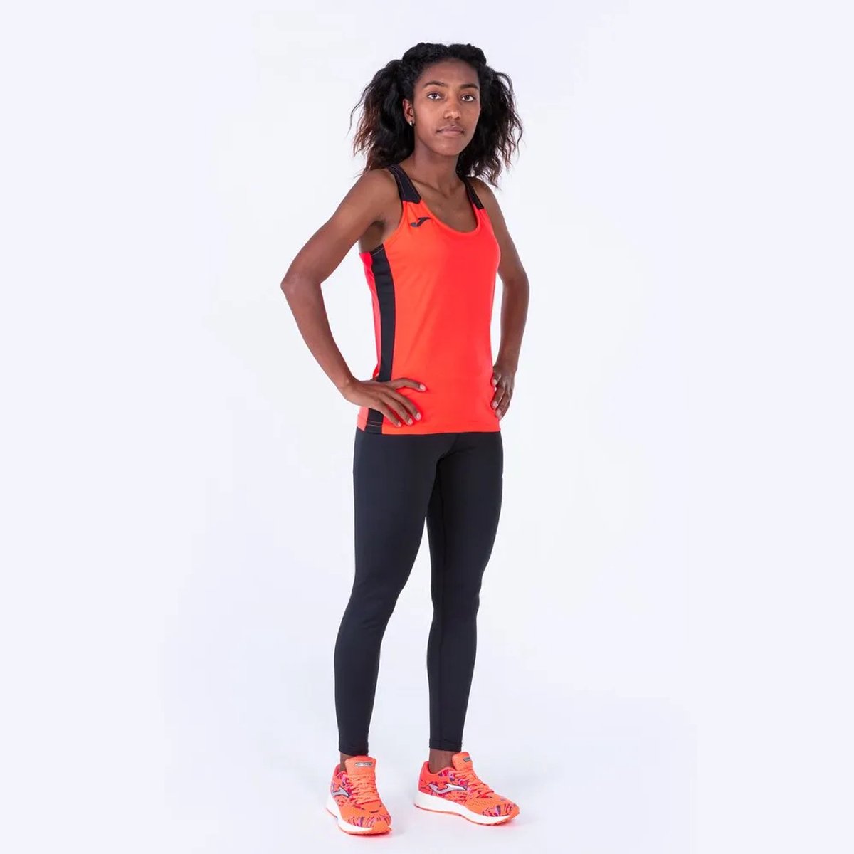 Joma Record Ii Mouwloos T-shirt Roze 2XL Vrouw
