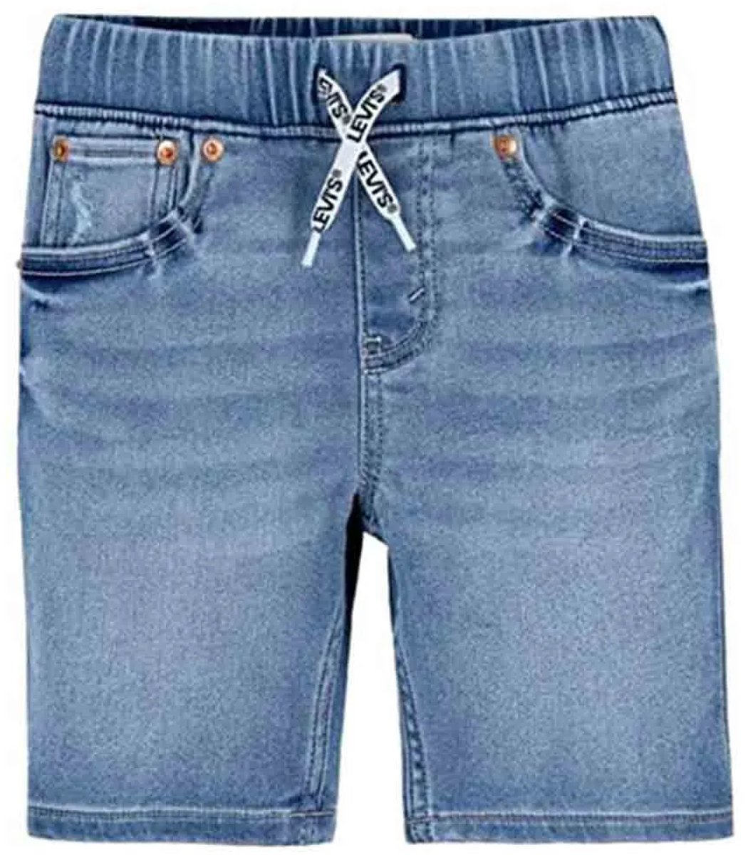 Levi´s ® Kids Skinny Dobby Korte Broek 12 Years Jongen Salt Lake