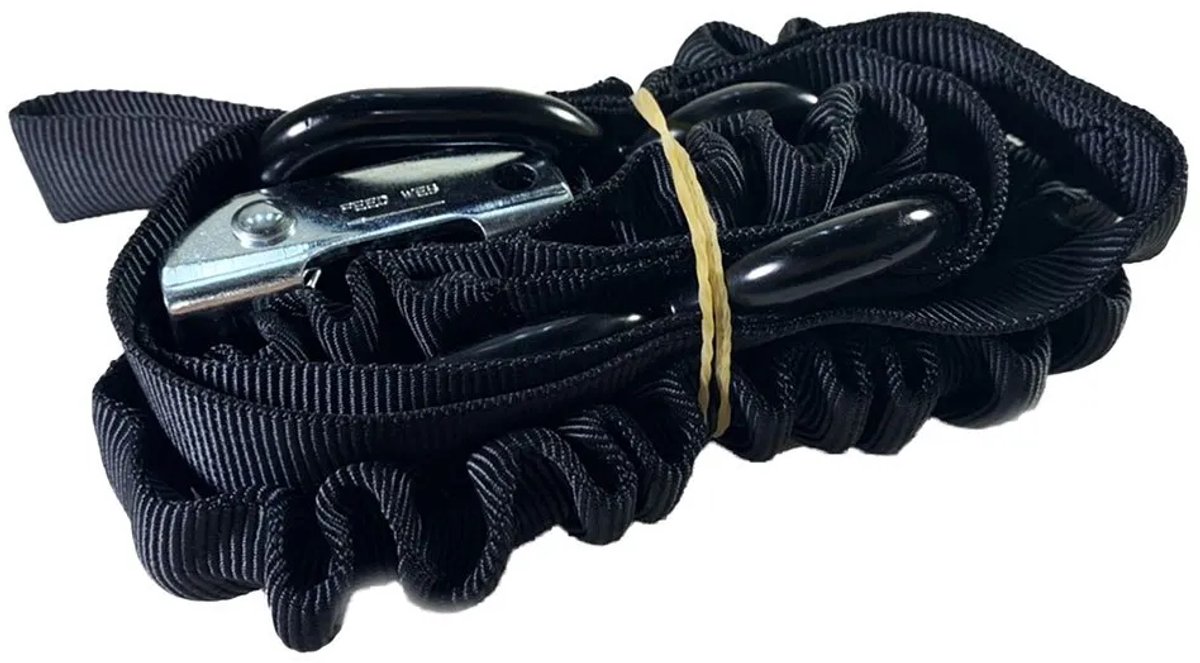 Booster Elastic Riem Zwart