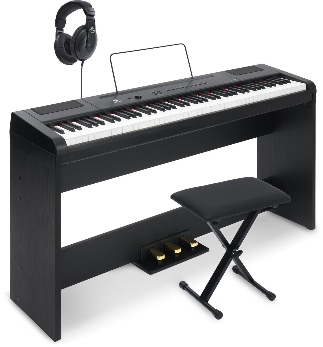 Fazley FSP-500-BK digitale piano starterset #3