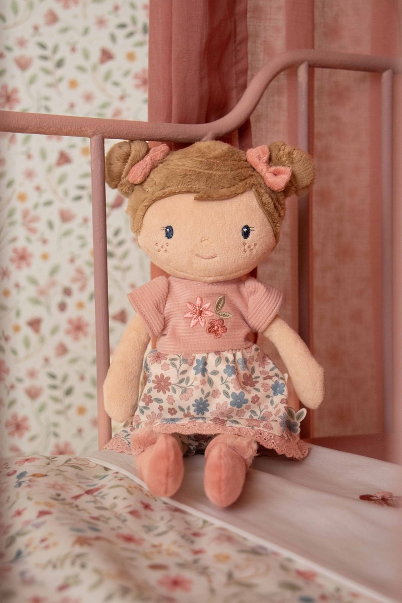 Little Dutch Knuffelpop - Rosa - 35 cm — afbeelding 3