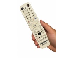 Orginele Xsarius IR RCU-A4 Advanced IR Afstandsbediening with backlight WIT