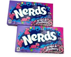 Nerds Grape & Strawberry 2 Stuks