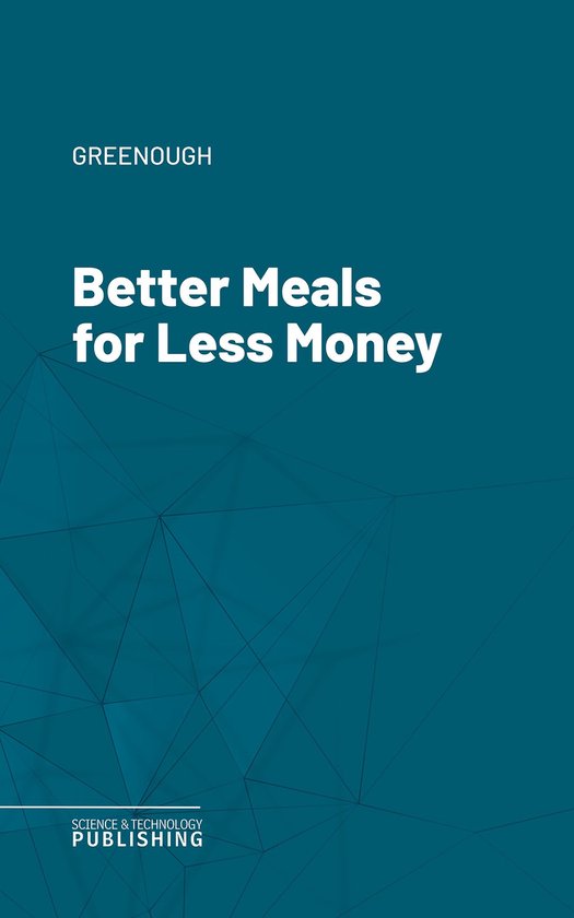 Better Meals for Less Money - cover