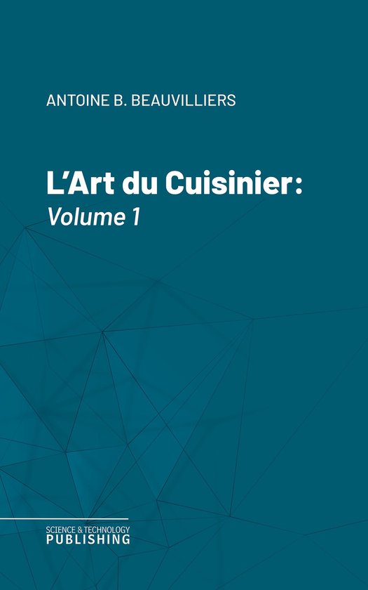 L'Art du Cuisinier - cover