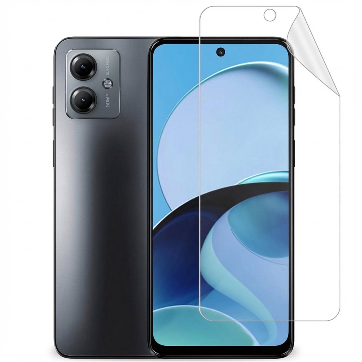 imoshion Screen protector - Geschikt voor Motorola Moto G14 - Screenprotector Folie 3 pack