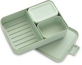 Brabantia Make & Take Bento Lunchbox/Broodtrommel - incl Bentobox- Large - Kunststof - Jade Green