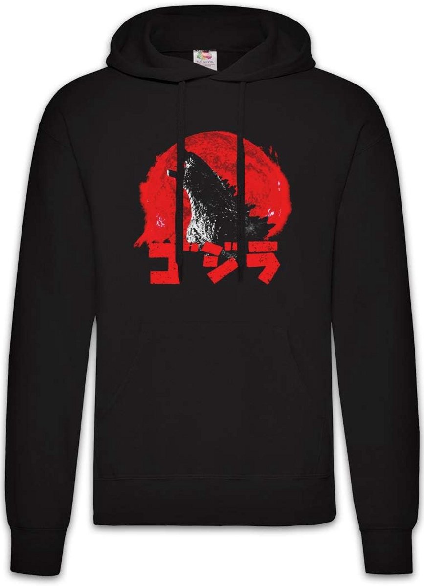 Heren Hoodie met Capuchon Monster Logo - Warme Sweater van Katoenmix