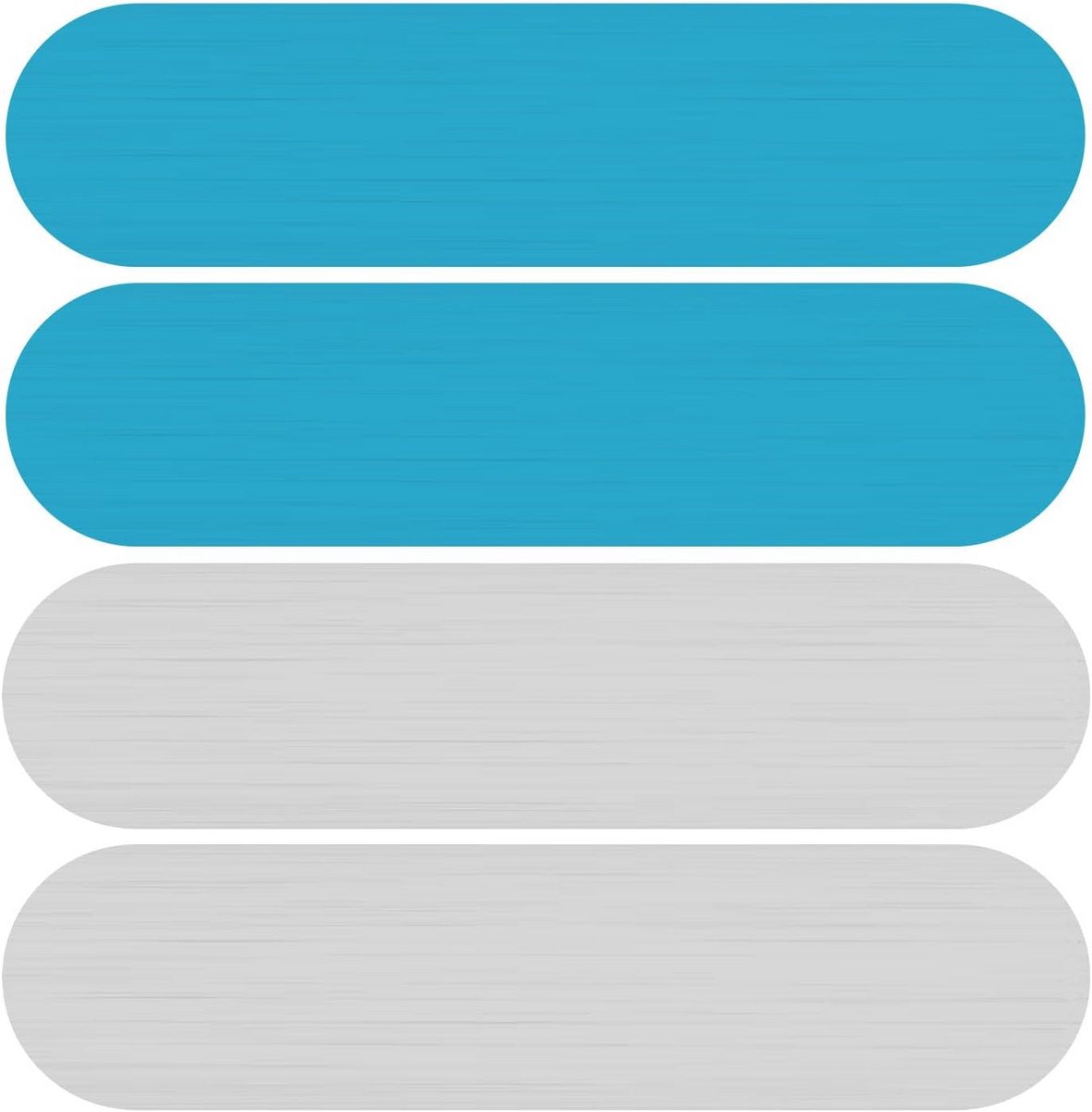 Magnetische strips voor onderkastverlichting - set van 4