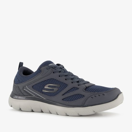 Skechers Summits-South Rim 52812-NVY, Homme, Bleu Marine, Chaussures d'entraînement, Taille: 43