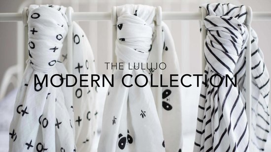 Lulujo - Hydrofiele Doeken - Swaddle - Bamboo - 120x120 cm - 4-pack - Berries & Peaches - Kraamcadeaus - Babydekens - Babycadeaus - Tetradoeken - Zwangerschapscadeau