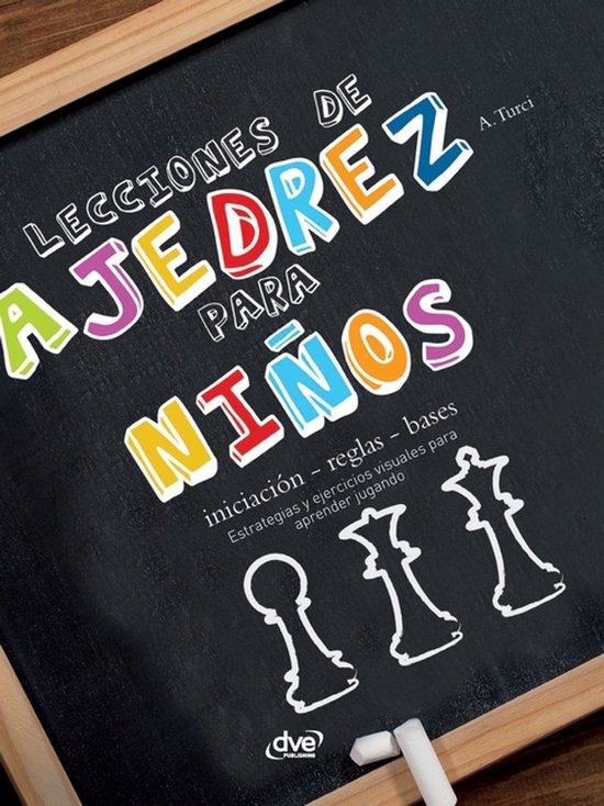 Lecciones de ajedrez para niños - cover