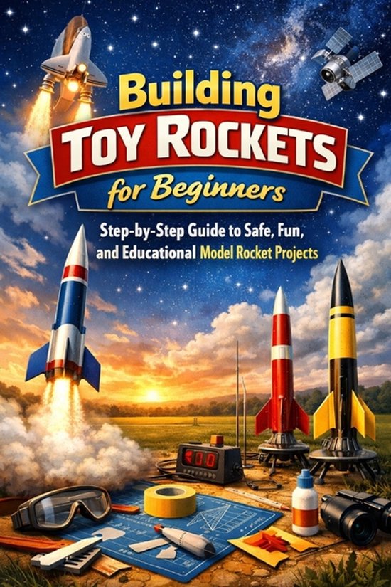 Building Toy Rockets for Beginners - cover