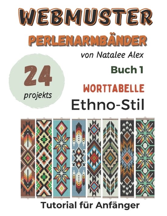 Webmuster Perlenarmbänder- Perlenwebarmband-Anleitungen - cover