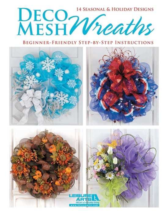 Deco Mesh Wreaths - cover
