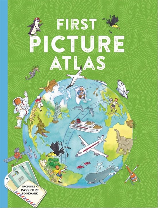 First Picture Atlas | 9780753445969 | Kingfisher Books | Boeken | bol
