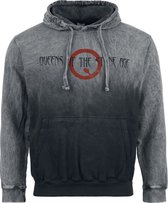 Queens Of The Stone Age Logo Heren Trui met capuchon - grijs - L