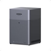 UGREEN NASync DH4300 Plus 4-Bay Desktop NAS, RK3588C SoC, 2,5 GbE LAN-poort, 8GB LPDDR4X RAM, NFC One-Touch-verbinding, AI-familie-en babyalbum, Persoonlijke cloud voor thuis/kantoor (zonder schijf)