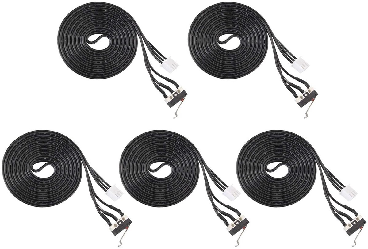 Limit Endstop Module voor 3D Printer - 5 Stuks met 150cm Connector Kabel