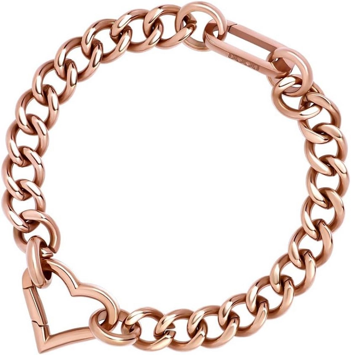 Modulaire Armband Roségoud Verstelbaar RVS - Stel Je Eigen Stijl Samen