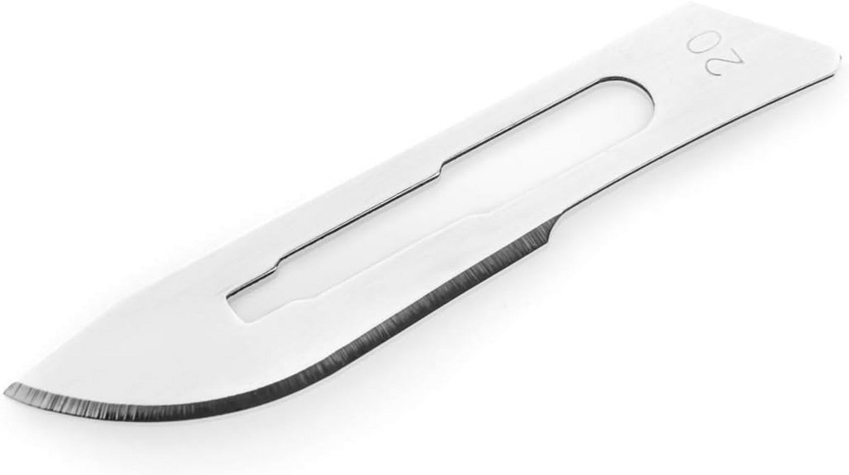 Steriele Skalpellklingen Nr. 20 - 10 Stuks voor Skalpellhouders