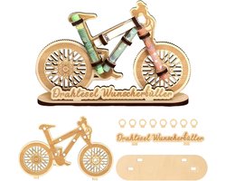 Houten Fiets Model Decoratie Geld Geschenk Voor Fietsliefhebbers Als Cadeau Voor Verjaardag Pensioen Jubileum Of Huwelijksfeest