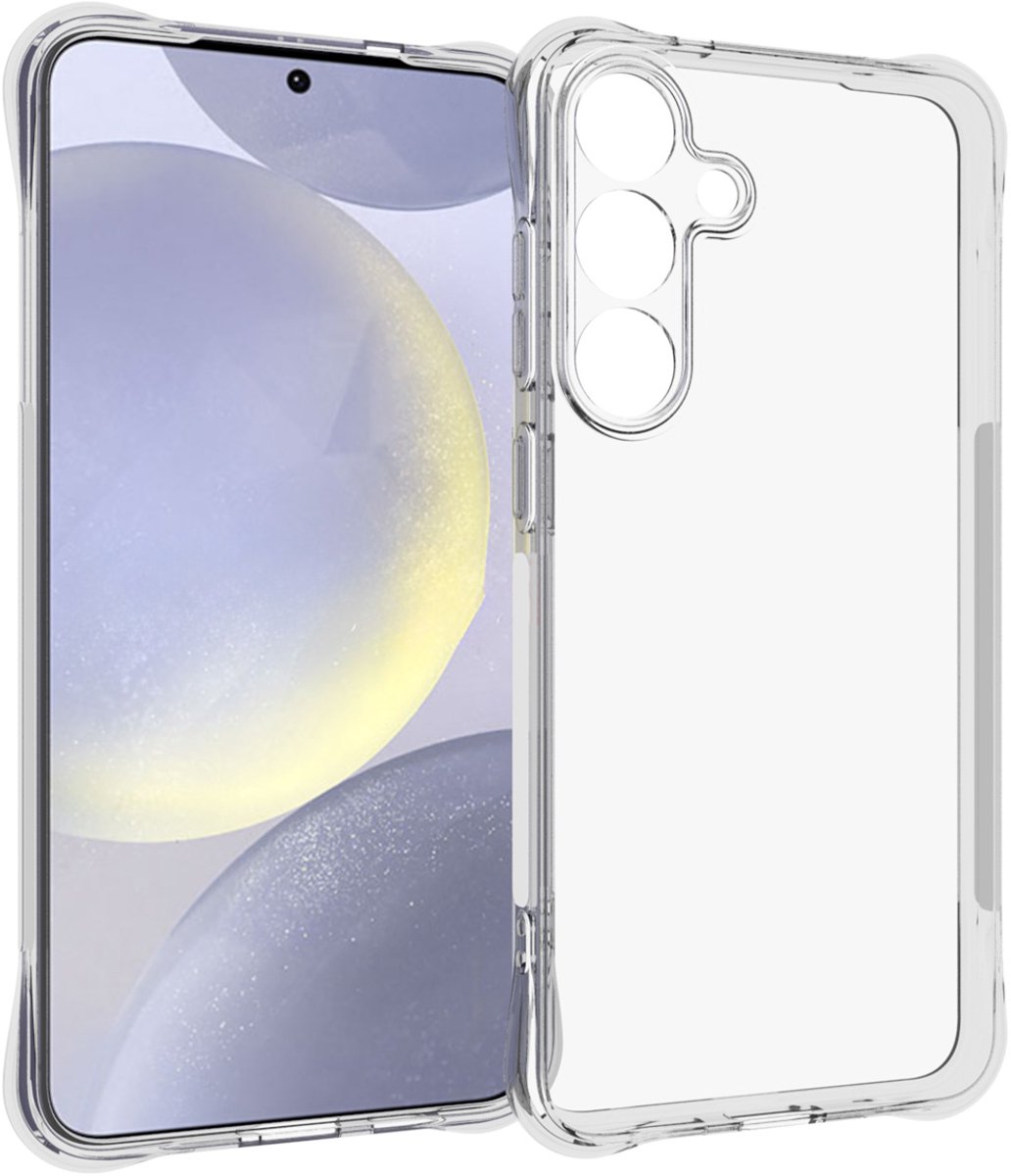 imoshion Hoesje - Geschikt voor Samsung Galaxy S25 Plus - Shockproof Case - Transparant
