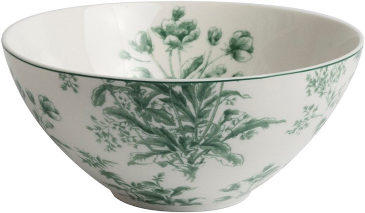 Laura Ashley Thurston Bloom Kom 16 cm Bloemen groen