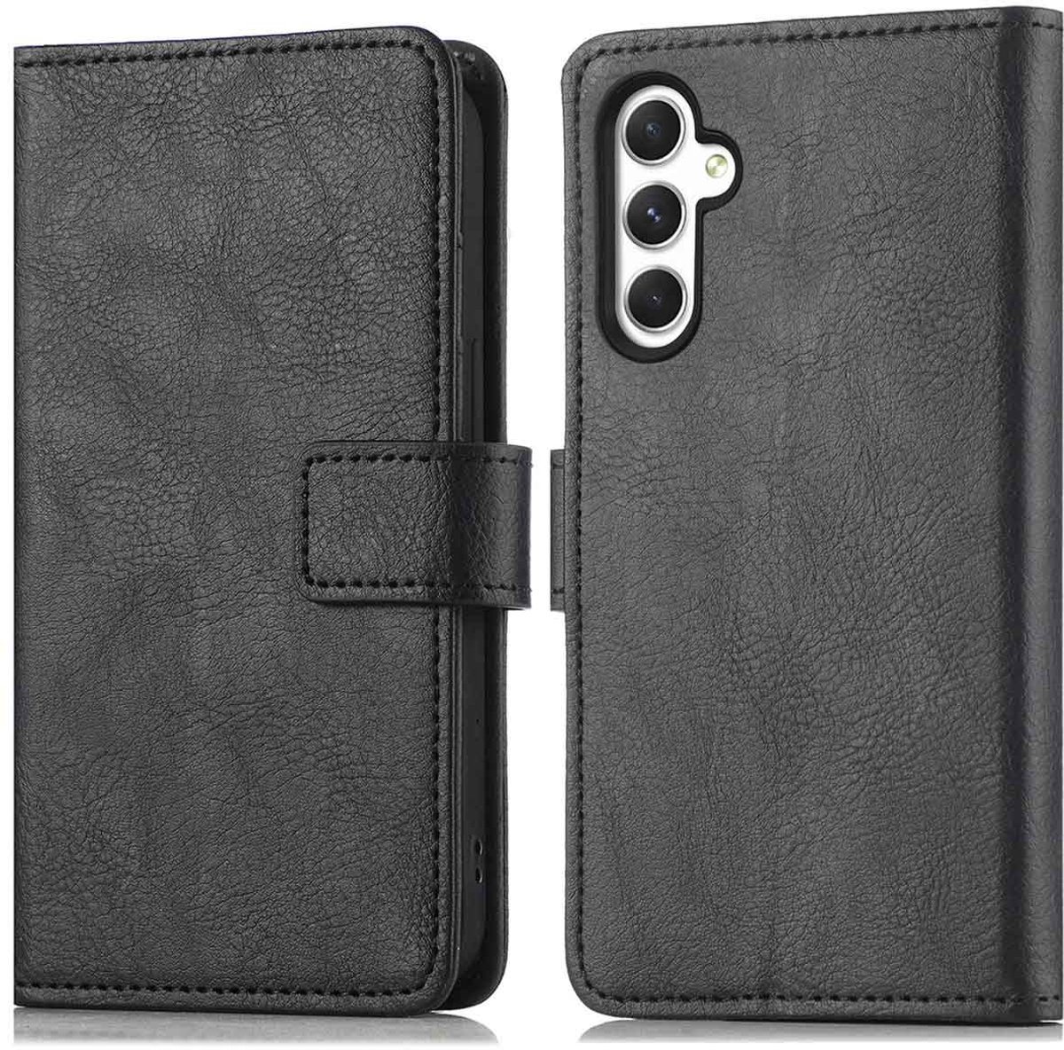 imoshion Hoesje - Geschikt voor Samsung Galaxy A25 (5G) - Luxe Bookcase - Zwart