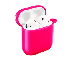 imoshion Neon Case - Hoesje geschikt voor AirPods 1 / 2 - Neon Pink
