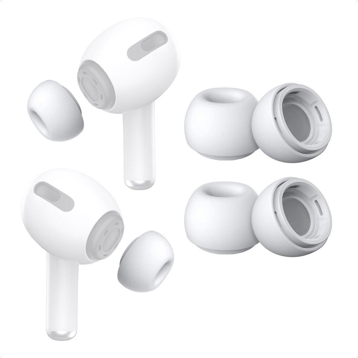 imoshion Siliconen Oortips 2-pack - Geschikt voor de AirPods Pro 1 / 2 - L