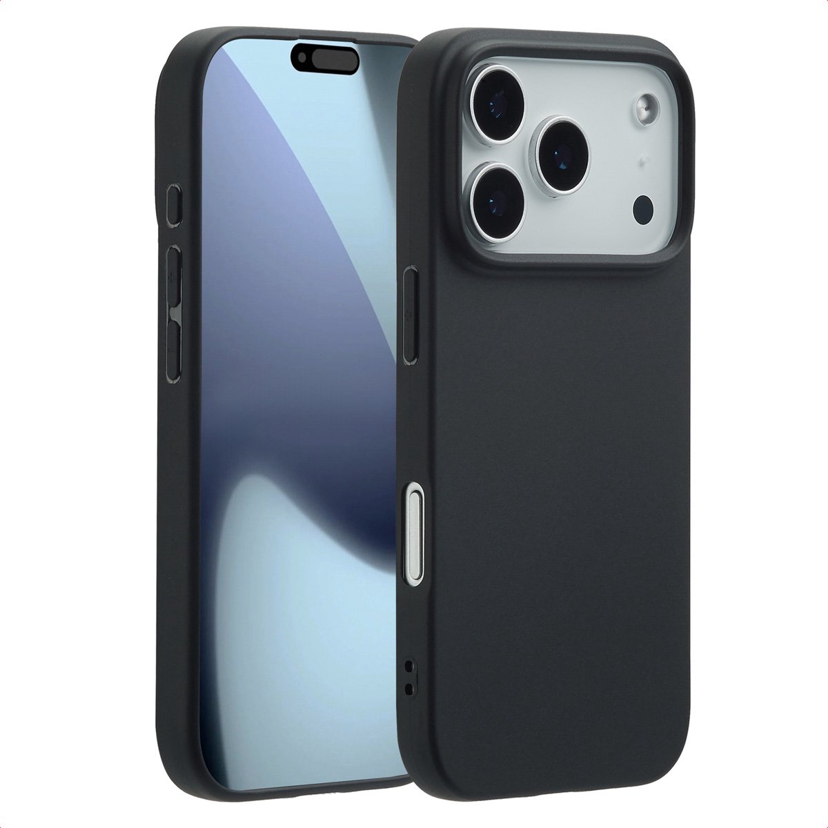 imoshion Hoesje - Geschikt voor Apple iPhone 17 Pro - Color Backcover - Zwart