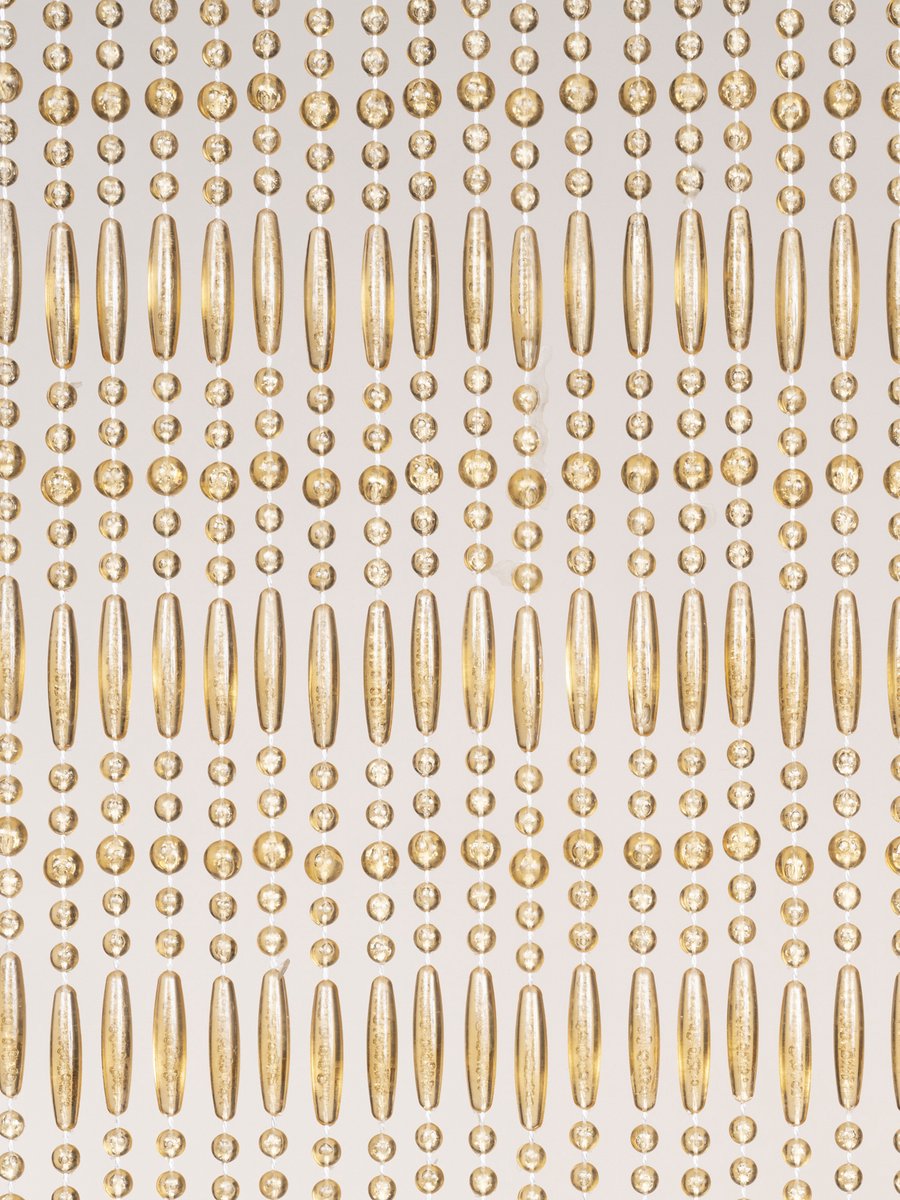 Jekra Vliegengordijnen - kralengordijn - Juno - beige - 90x210 cm