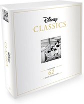 Disney Classics: Complete 62 Movie Collection DVD-box met Mickey Mouse op het stuurwiel op de voorkant.