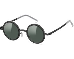 YAMEIZE Gepolariseerde Ronde Verstelbare Tint Zonnebril - Voor Mannen Vrouwen Klassieke UV400 Bescherming Eyewear Rijden Outdoor