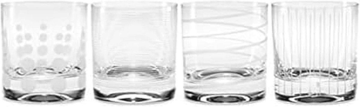 Mikasa Cheers Martini bril, 290 ml, set van 4