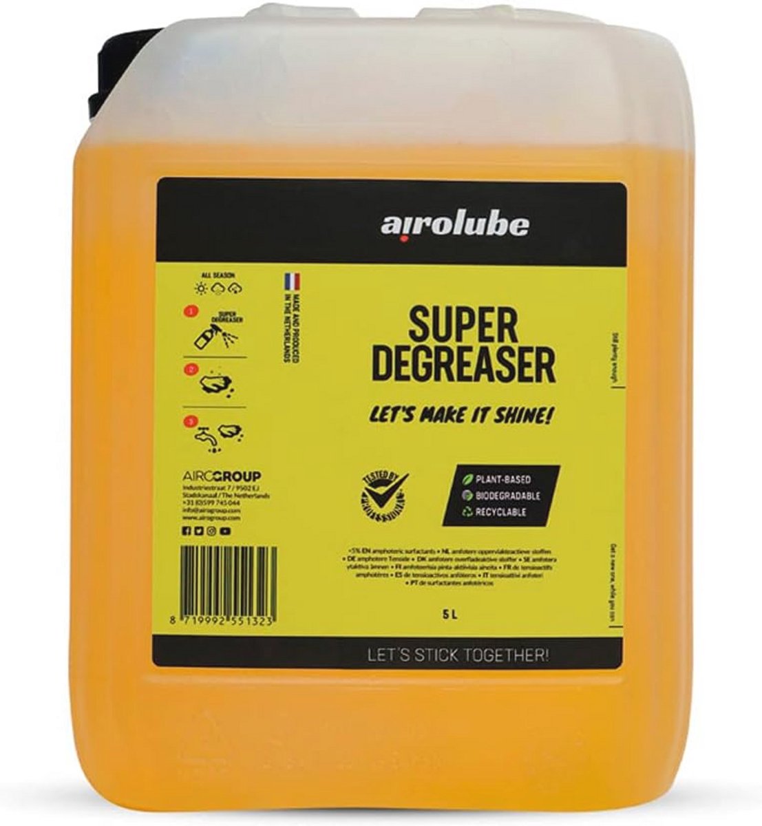 Ongediertebestrijdingsmiddel 5-Liter Jerrycan - Biologisch afbreekbaar en krachtig