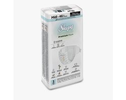 Sleepy Bio Natural Premium Plus Baby Luiers - 3 (4-10 Kg) - 46 Luiers